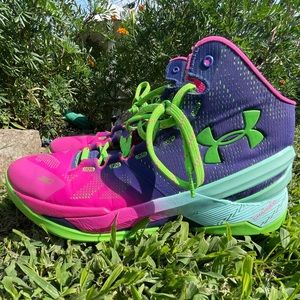Steph Curry Northern Lights High Top Sneaker UA
